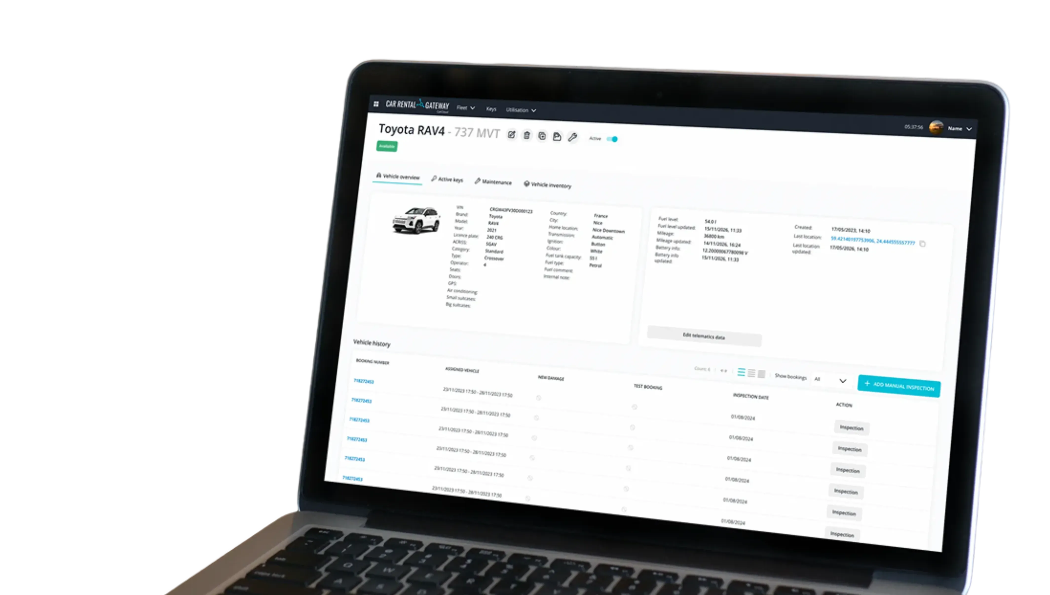 Carcloud macbook
